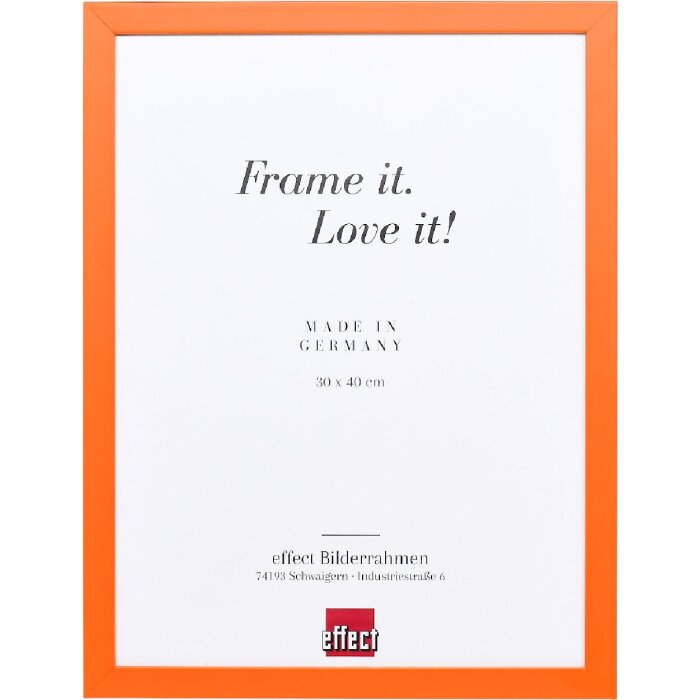 Деревянный каркас Top Cube 40x60 см оранжевый обычное стекло