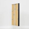 Effect Holzrahmen Profil 35 schwarz 40x60 cm Normalglas Abstandshalter