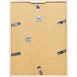 Эффектная деревянная рамка профиль 35 красный 40x60 см обычное стекло + разделитель