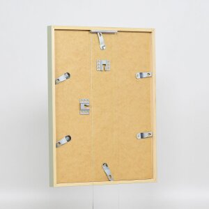 Effect Holzrahmen Profil 35 grün 40x60 cm Normalglas Abstandshalter