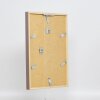 Effect Holzrahmen Profil 35 braun 40x60 cm Normalglas Abstandshalter