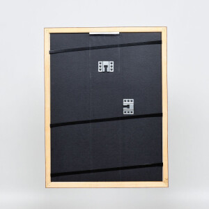 Эффектная деревянная рама профиль 89 темно-коричневый 42x59,4 см акриловое стекло