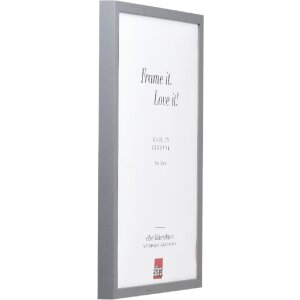 Эффектная деревянная рама профиль 35 антрацит 42x59,4 см музейное стекло