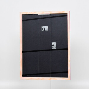 Эффектная деревянная рама профиль 89 фиолетовый 45x60 см акриловое стекло