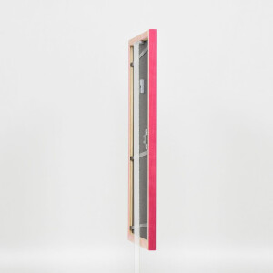 Эффектная деревянная рама профиль 89 фиолетовый 45x60 см акриловое стекло