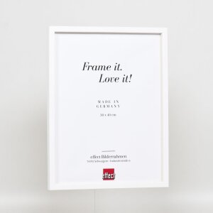 Effect Holzrahmen Profil 35 weiß 45x60 cm mit Abstandshalter