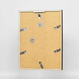 Effect Holzrahmen Profil 35 schwarz 45x60 cm Normalglas Abstandshalter