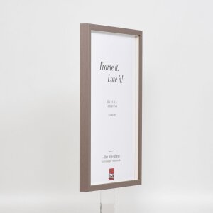 Effect Holzrahmen Profil 35 braun 45x60 cm Normalglas