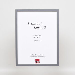 Effect Holzrahmen Profil 35 anthrazit 45x60 cm Normalglas Abstandshalter