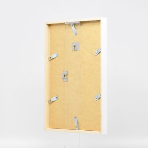 Effect Holzrahmen Profil 35 weiß 45x60 cm mit Museumsglas