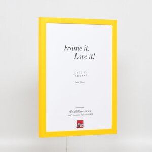 Деревянная рама Top Cube 45x60 см желтое музейное стекло