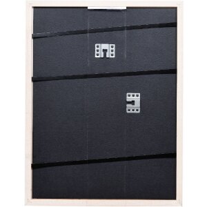 Effect Holzrahmen Profil 2070 Antireflexglas 45x80 cm weiß