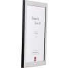 Effect Bilderrahmen 2319 silber hochglanz 45x80 cm Museumsglas