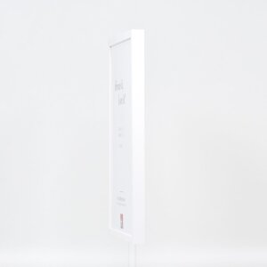 Effect Holzrahmen Profil 35 weiß 50x50 cm Normalglas