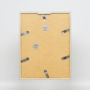 Effect Holzrahmen Profil 35 schwarz 50x50 cm mit Normalglas und Abstandshalter