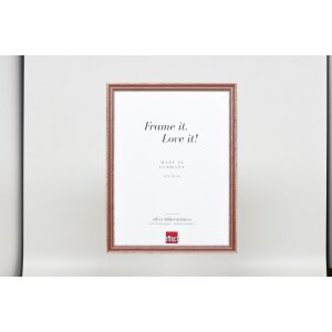 Effect Holzrahmen Profil 38 braun 50x60 cm Normalglas