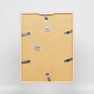 Effect Holzrahmen Profil 35 rot 50x60 cm mit Normalglas und Abstandshalter