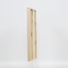 Effect Holzrahmen Profil 35 hellbraun 50x60 cm mit Normalglas und Abstandshalter