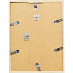 Эффектная деревянная рамка профиль 35 коричневый 50x60 см обычное стекло + разделитель