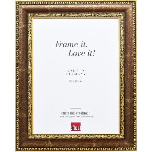 Effect Barock-Bilderrahmen Profil 31 braun 50x60 cm...