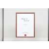 Effect Holzrahmen Profil 38 braun 50x60 cm Museumsglas