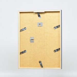 Effect Holzrahmen Profil 35 blau 50x60 cm Museumsglas