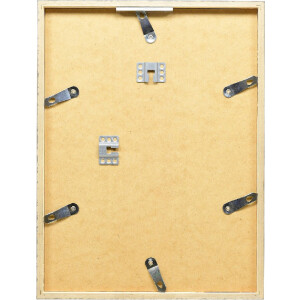 Эффектная деревянная рама профиль 35 черный 50х70 см обычное стекло