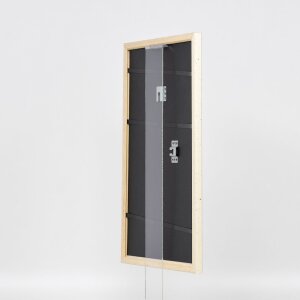 Effect Holzrahmen Profil 38 weiß 50x70 cm mit Antireflexglas