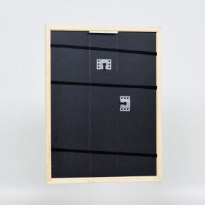 Effect Holzrahmen Profil 38 weiß 50x70 cm mit Antireflexglas