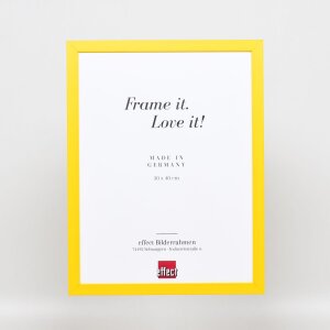 Деревянный каркас Top Cube 50x75 см желтое акриловое стекло