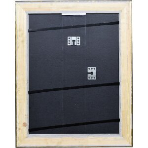 Effect Holzrahmen Profil 95 schwarz 50x75 cm Normalglas