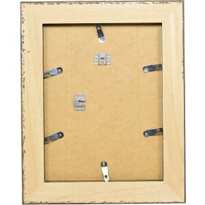 Effect Barock Bilderrahmen Profil 31 braun 50x75 cm Museumsglas