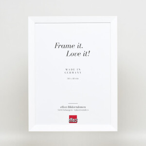 Эффектная деревянная рама Топ N белый 62x93 см музейное стекло