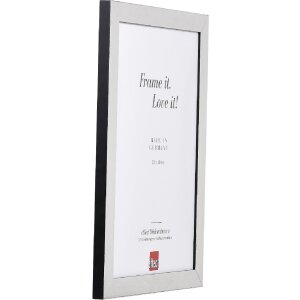 Effect Bilderrahmen 2311 silber hochglanz 70x100 cm Antireflexglas