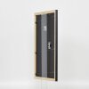 Effect Holzrahmen Profil 38 grau 9x13 cm Normalglas