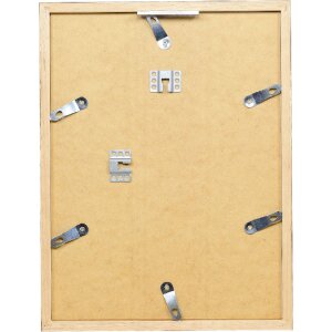 Эффектная деревянная рамка профиль 33 венге 9х13 см обычное стекло