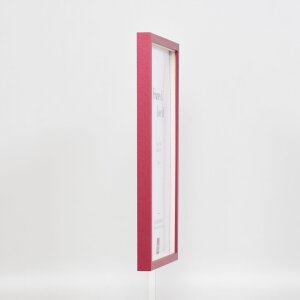 Effect Holzrahmen Profil 35 rot 9x13 cm Normalglas Abstandshalter