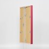 Effect Holzrahmen Profil 35 rot 9x13 cm Normalglas Abstandshalter