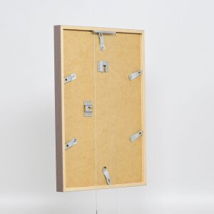 Effect Holzrahmen Profil 35 braun 9x13 cm mit Normalglas