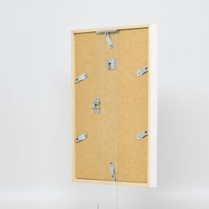 Effect Holzrahmen Profil 35 weiß 9x13 cm Normalglas Abstandshalter