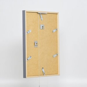 Effect Holzrahmen Profil 35 anthrazit 9x13 cm Normalglas Abstandshalter