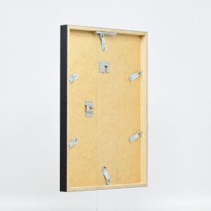 Effect Holzrahmen Profil 35 schwarz 9x13 cm Museumsglas