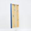Effect Holzrahmen Profil 35 blau 9x13 cm Museumsglas