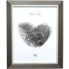 Deknudt Kunststoffrahmen S41N Premiumglas Silber 43cm