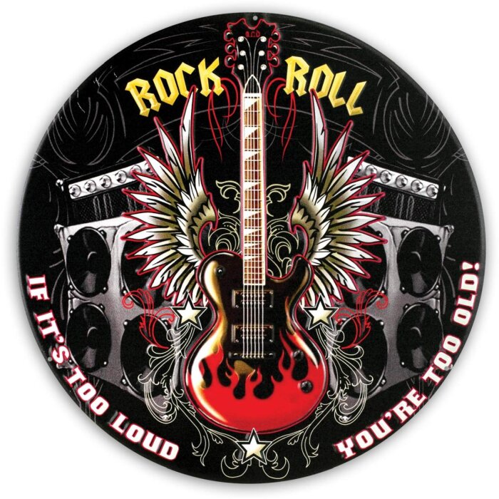 Металлический знак HEAVY Ø 40 см