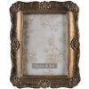 Clayre & Eef 2F0827 Bilderrahmen 10x15 cm Goldfarbig Rechteckig