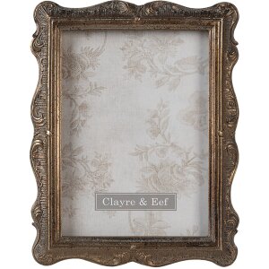 Clayre & Eef Bilderrahmen gold 17x2x22 cm 13x18 cm...