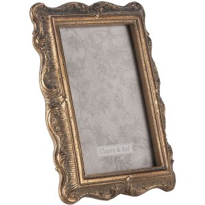 Clayre & Eef Bilderrahmen Gold 19x2x24 cm 13x18 cm...