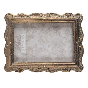 Фоторамка золотая 19x2x24 см - 13x18 см 2F0830