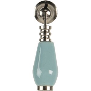 Дверная ручка синяя 2х6 см 64768